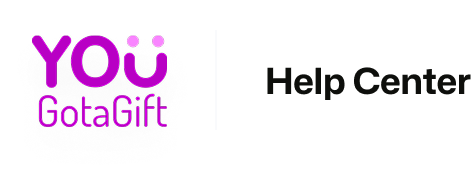 YOUGotaGift.com Help Center home page